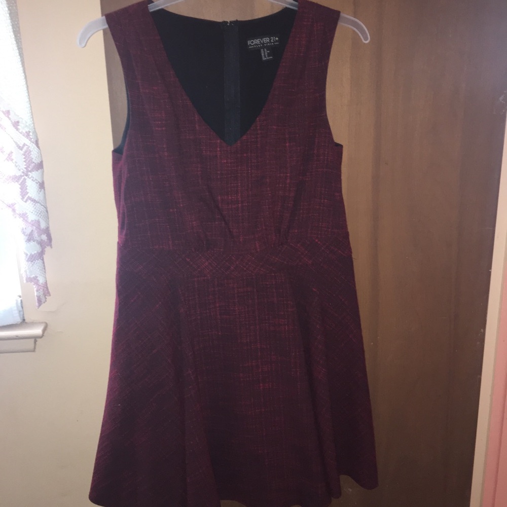 Red Forever 21 Plus Dress